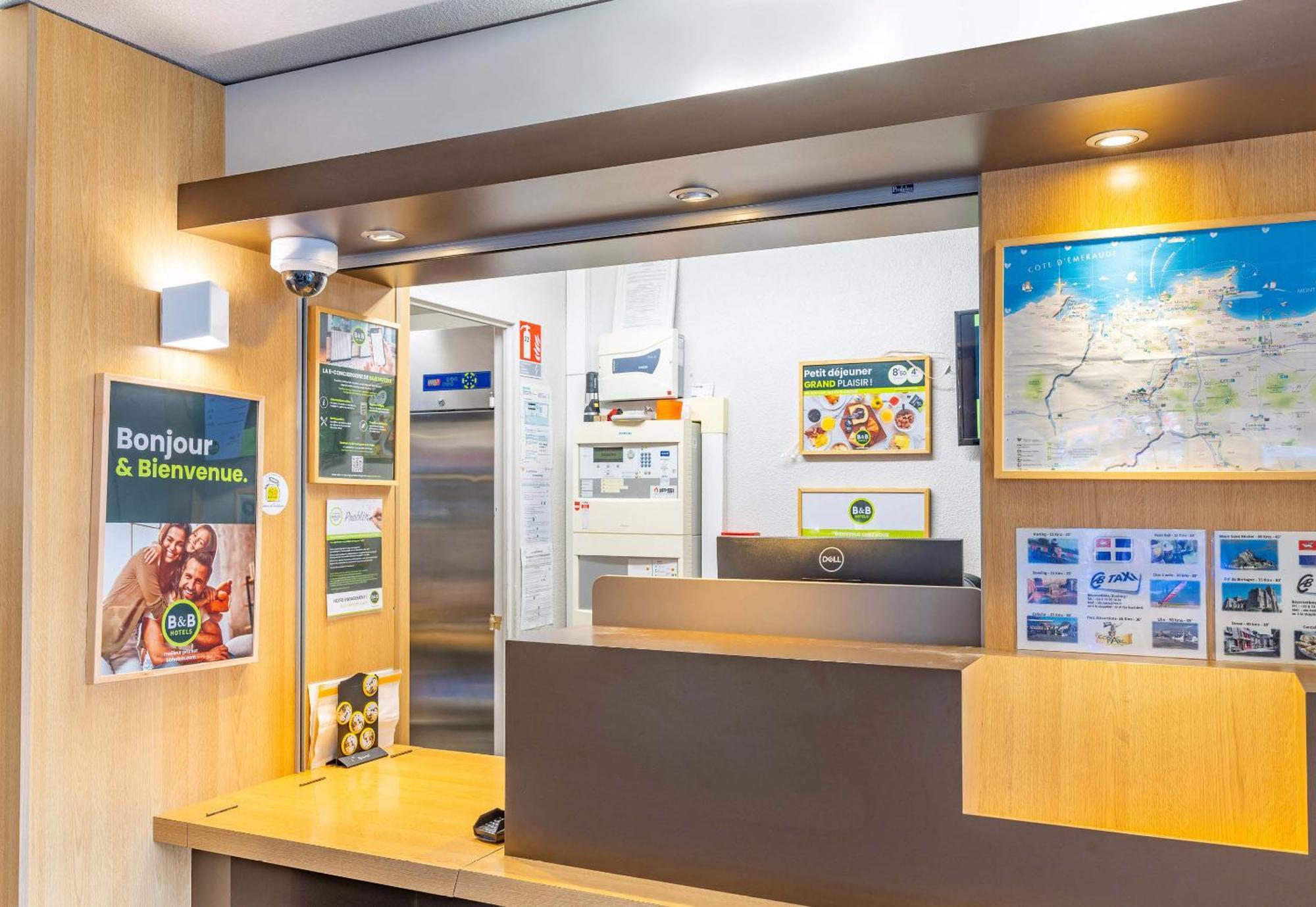 B&B Hotel Saint-Malo Centre Eksteriør billede